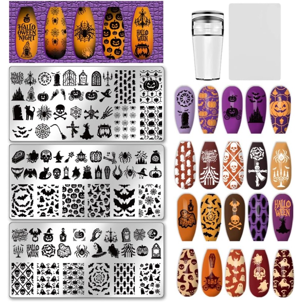 Nail Stamping Plate - Paslanmaz Çelik DIY Tırnak Sanatı Şablonları