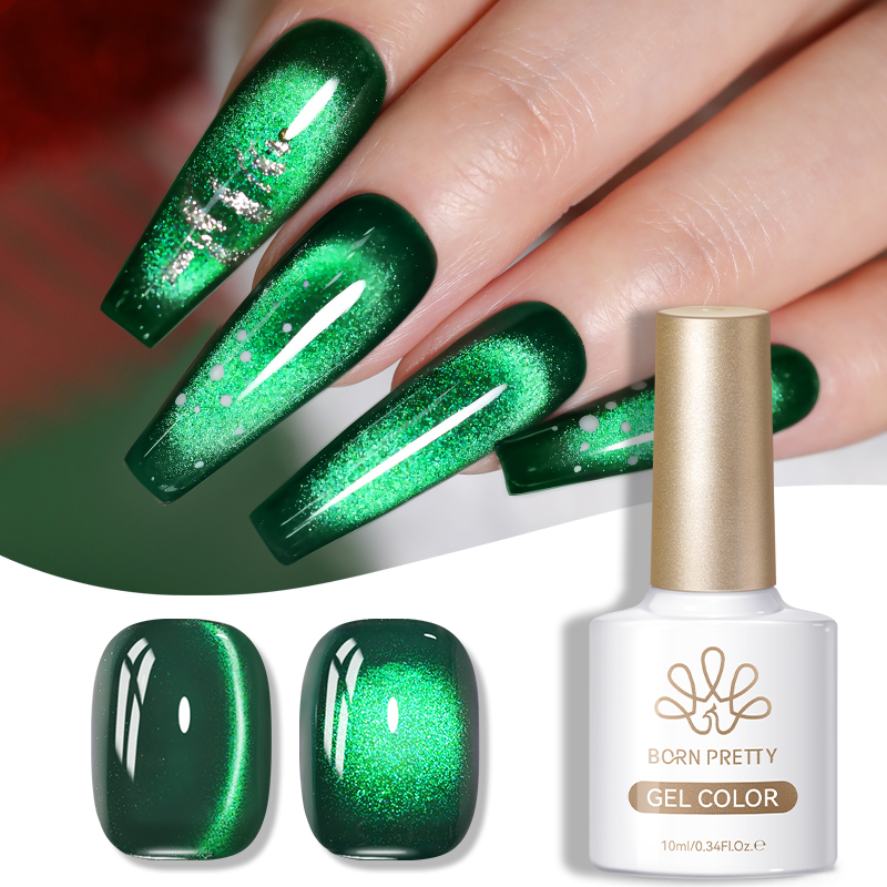 Nail Art Emerald Green - BORN PRETTY 10ml Zümrüt Yeşili Jel