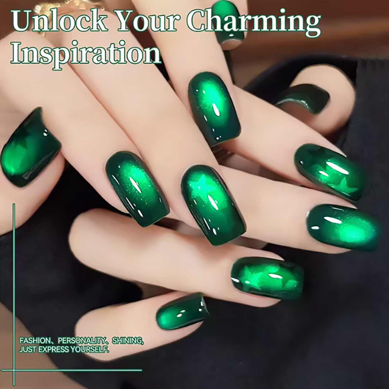 ZH 12ML Zümrüt Yeşili Mıknatıs - Nail Art Emerald Green incelemesi ve fiyatı