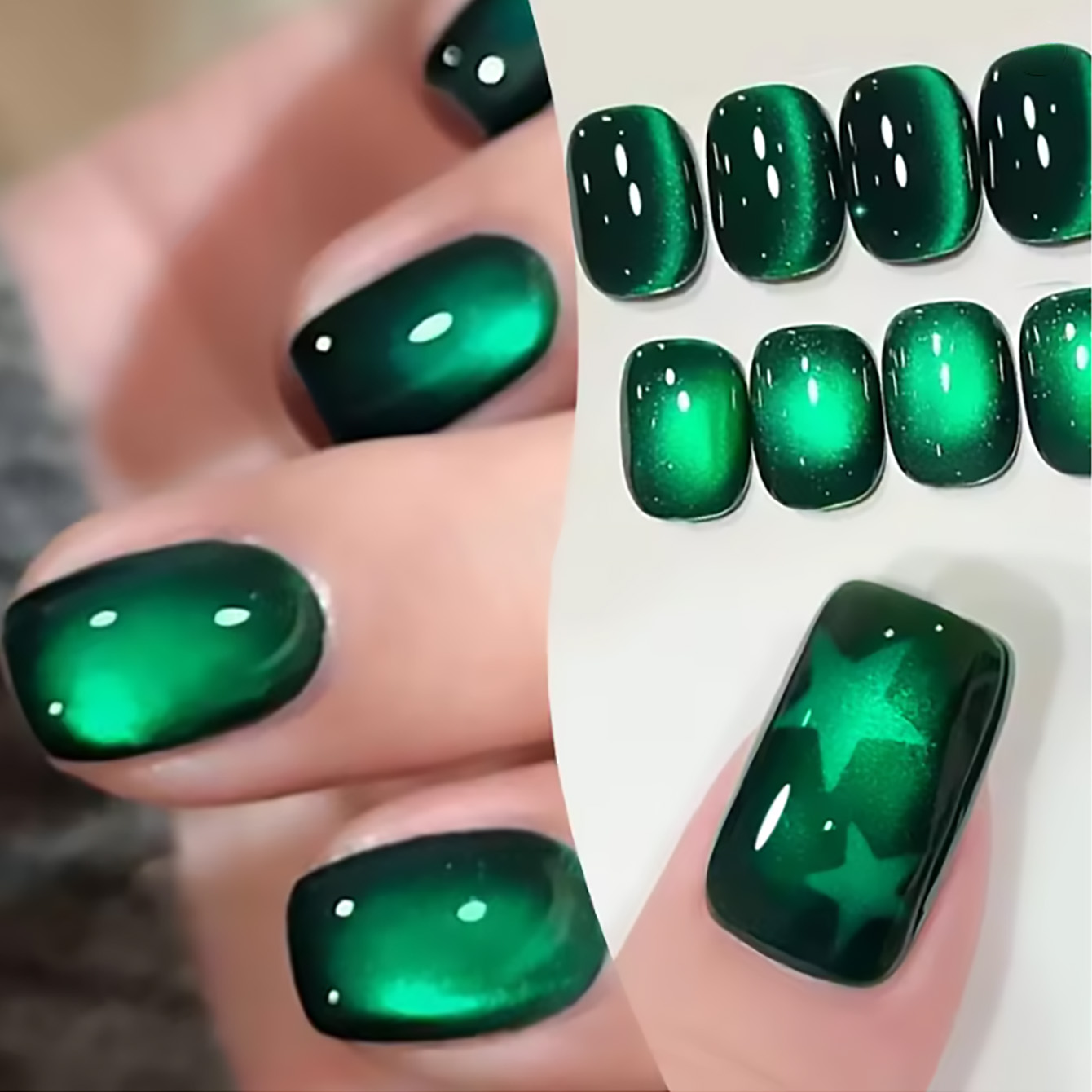 ZH 12ML Zümrüt Yeşili Mıknatıs - Nail Art Emerald Green incelemesi ve fiyatı