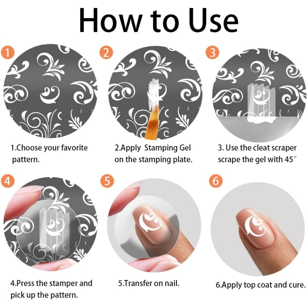 3 adet Girdap Desen Nail Art Ş - Nail Stamping Plate incelemesi ve fiyatı