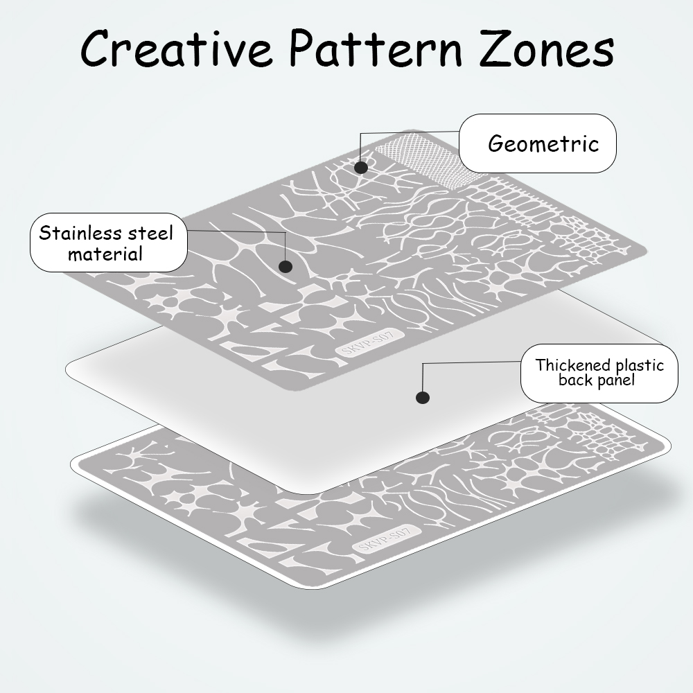 Gothic Tarzı Tırnak Baskı Plak - Nail Stamping Plate incelemesi ve fiyatı