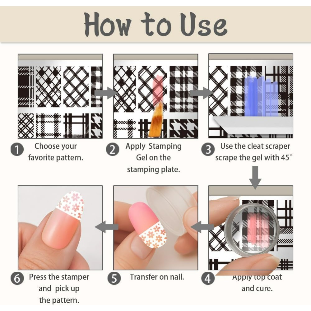 3 Adet Tırnak Damga Plakaları  - Nail Stamping Plate incelemesi ve fiyatı