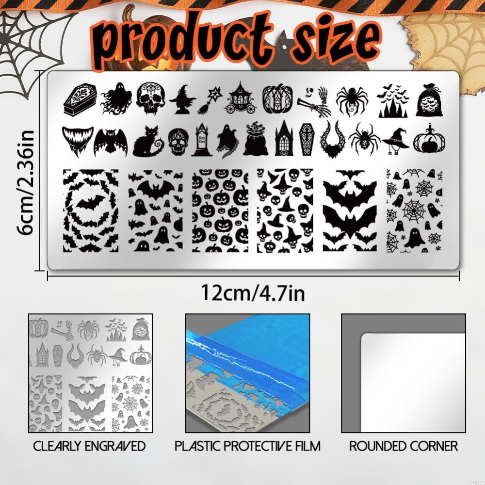 Paslanmaz Çelik DIY Tırnak San - Nail Stamping Plate incelemesi ve fiyatı