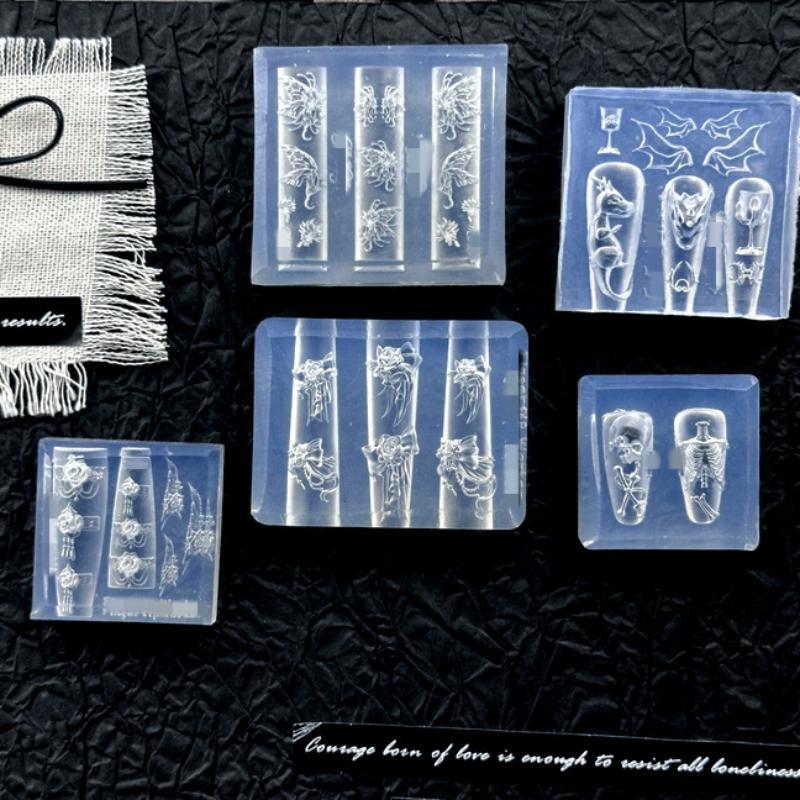 New3D Silikon Tırnak Kalıp Gül - Nail Stamping Plate incelemesi ve fiyatı