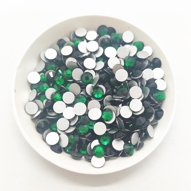 Tüm boyut SS3-SS60 koyu yeşil  - Nail Art Emerald Green incelemesi ve fiyatı