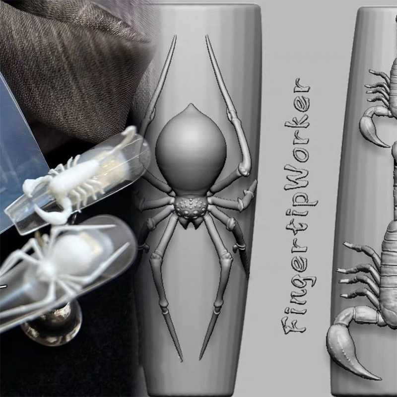 3D Örümcek Akrep Silikon Tırna - Nail Stamping Plate incelemesi ve fiyatı