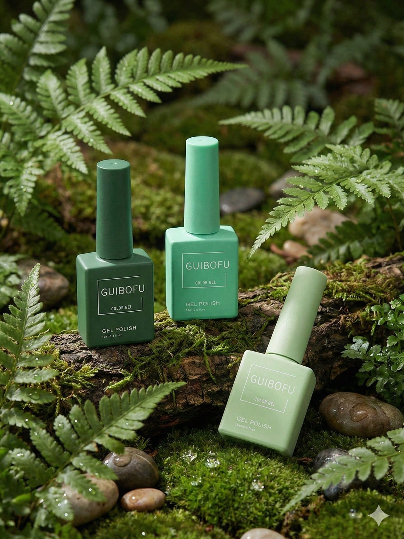 3 Adet/takım 15ml Orman Yeşili - Nail Art Emerald Green incelemesi ve fiyatı