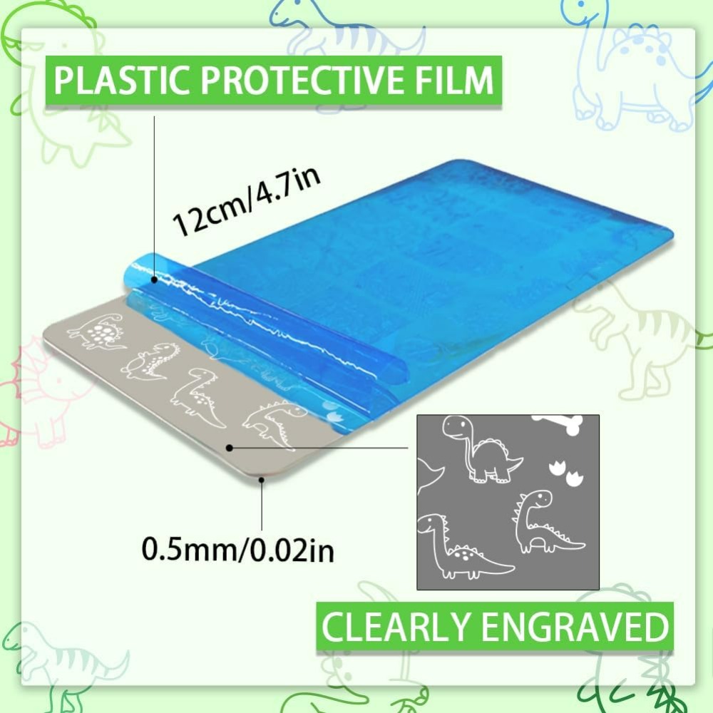 3 adet Dinozor Tırnak Damgalam - Nail Stamping Plate incelemesi ve fiyatı