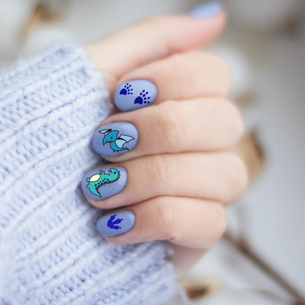 3 adet Dinozor Tırnak Damgalam - Nail Stamping Plate incelemesi ve fiyatı